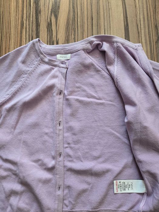 Розова жилетка за момиче размер 6 години (116)