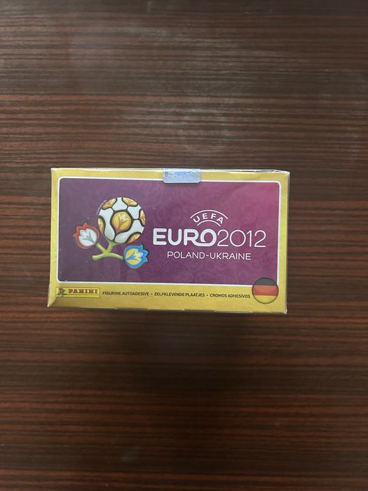Промоция! Panini Euro 2012 – неотворена кутия със 100 пакета