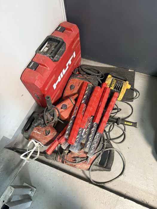 Spirale , burghie hilti 25,30,32,40,45mm x450