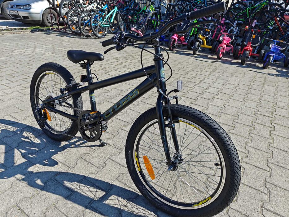 CROSS Велосипед 20" SPEEDSTER черен/жълт