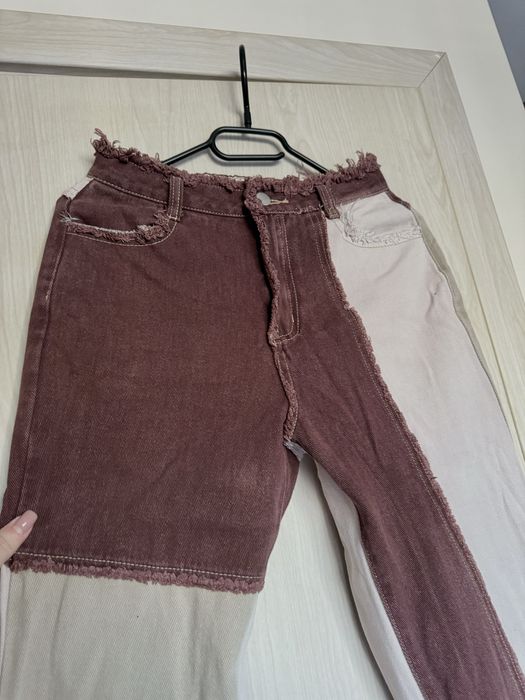 Дънки reserved кожен панталон