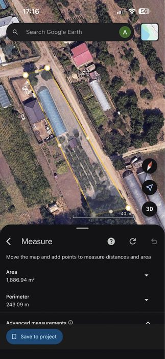 Se vinde loc de casa ( solar + livada pruni)