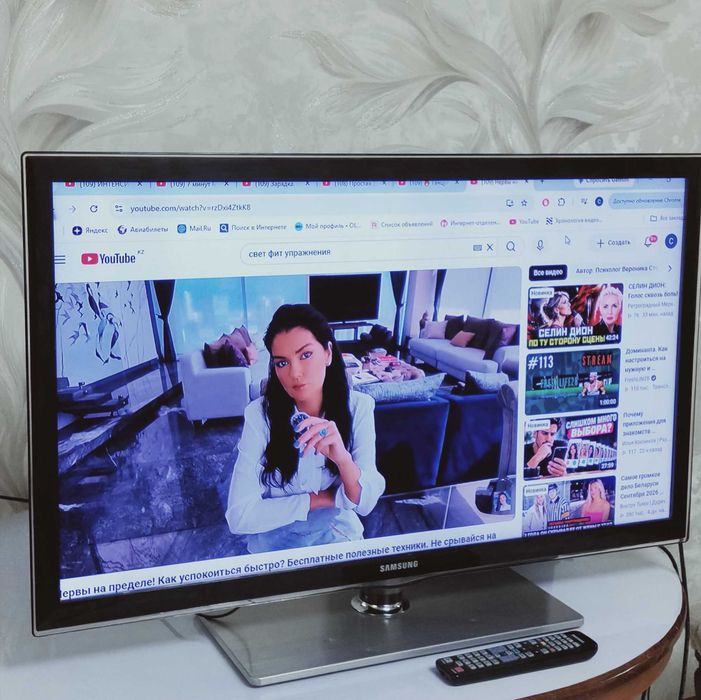Телевизор "Samsung" LED full HD 3D  диагональ 102