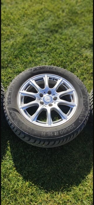 Jante r16 +cauciucuri de iarna mercedes c class
