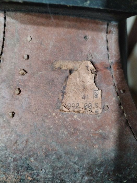 Cizme  piele ofiter german