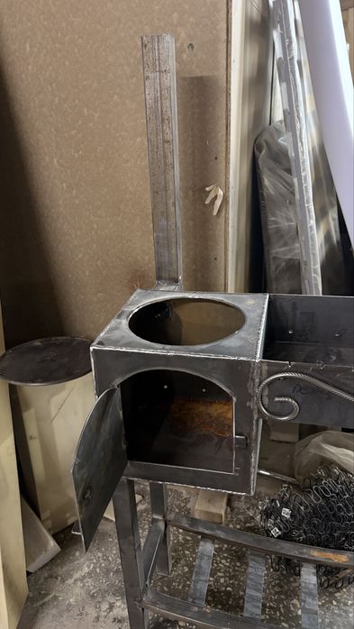 Мангал мощный