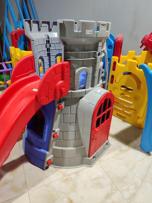 Детские Горка домик