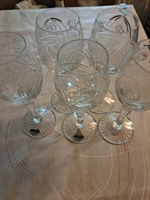 Pahare coniac cristal