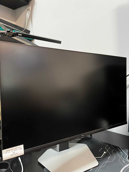 PC Gaming + Monitor TCL 2K / RTX 4060 Ti / i5-13500 / 32GB DDR5 / 2 SSD 1TB+ 2TB  * Krom Amanet Margeanului *