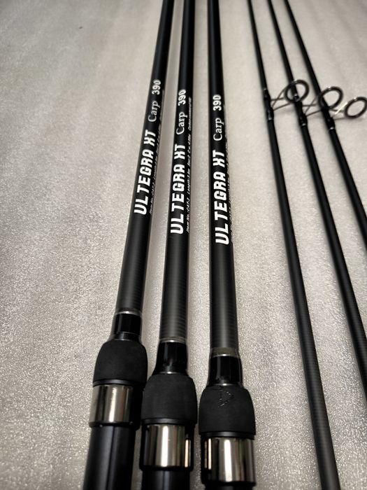 SET 3 Lansete Wind Blade ULTEGRA XT CARP 3.90m + 3 Mulinete FL BF 9000