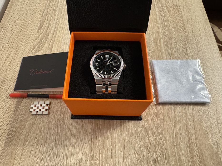 Ceas bărbați automatic nou 40mm la cutie -ceas bărbătesc