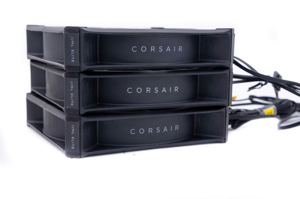Set 2 ventilatoare Corsair ML ELITE 120mm  noi