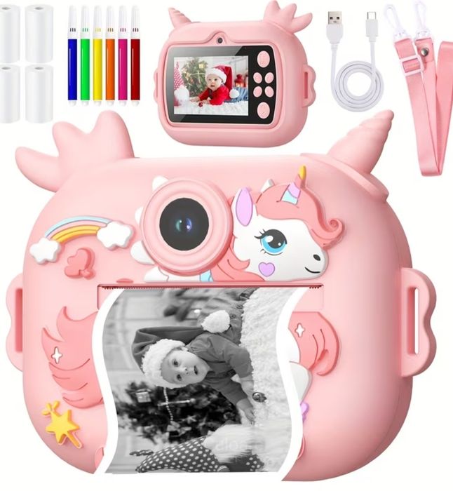 Camera foto copii cu imprimare