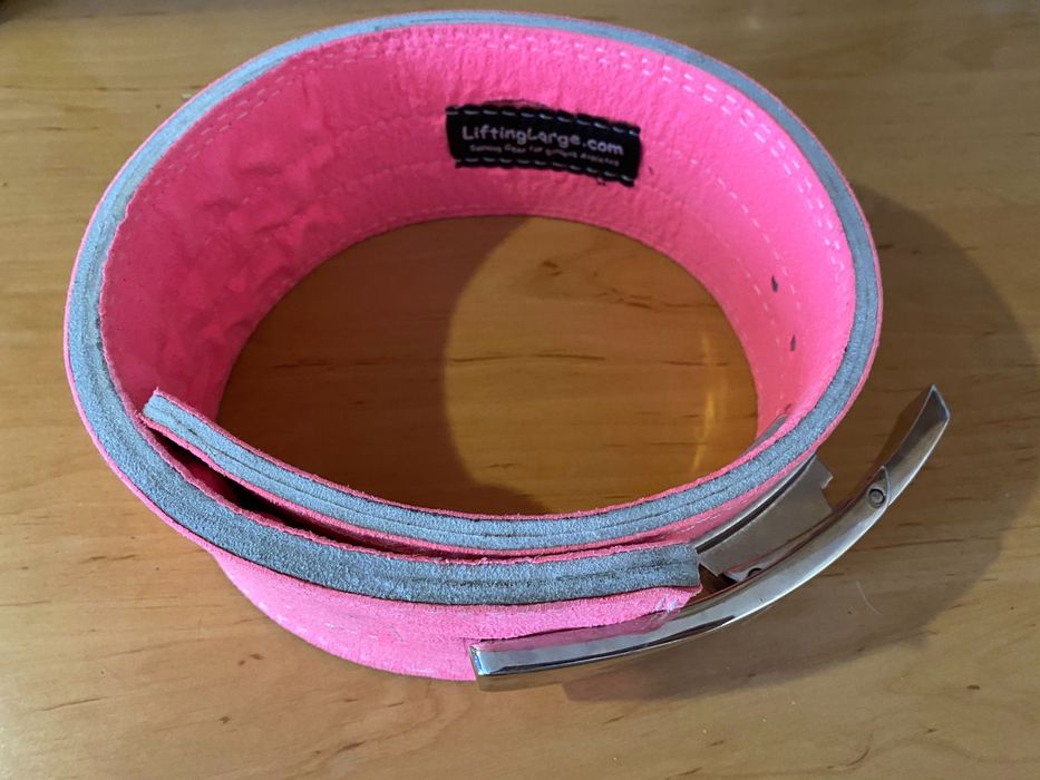 РОЗОВЫЙ пояс для приседаний
