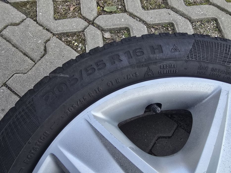 Set Roti Dacia / Renault 4x100, 205/55 R16 Sandero Logan Lodgy Doker Clio Captur