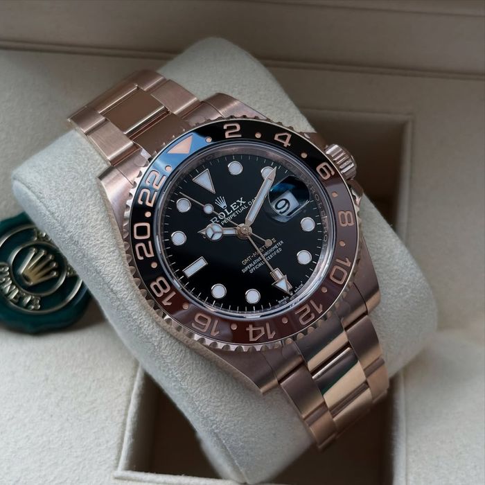 Ceas Barbatesc roze gold automatic