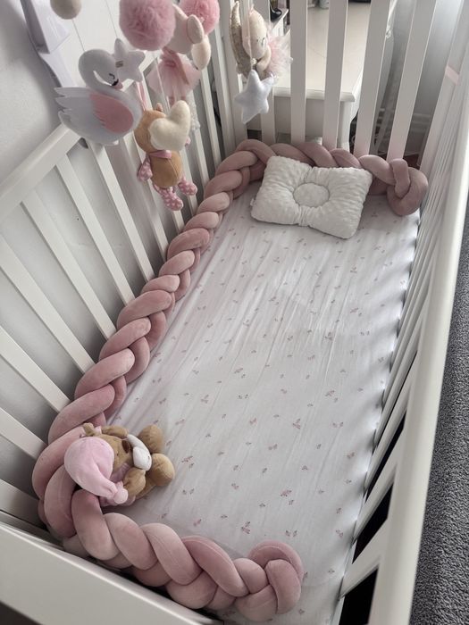 Pătuț bebe 3 in1, saltea inclusa