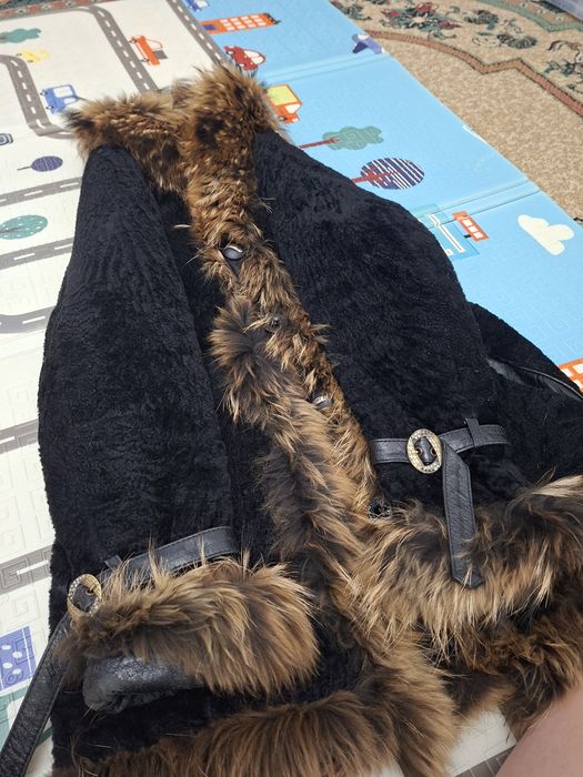 Продам дубленку с натуральным мехом
