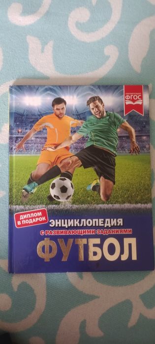 Энциклопедия футбол с развивающими заданиями