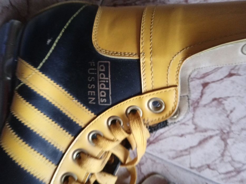 Кожени кънки за лед  Адидас