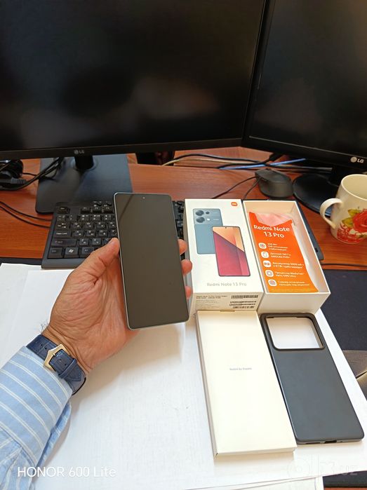 Redmi note 13pro 8+4/256gb ideal xolati yangiday kam iwlagan