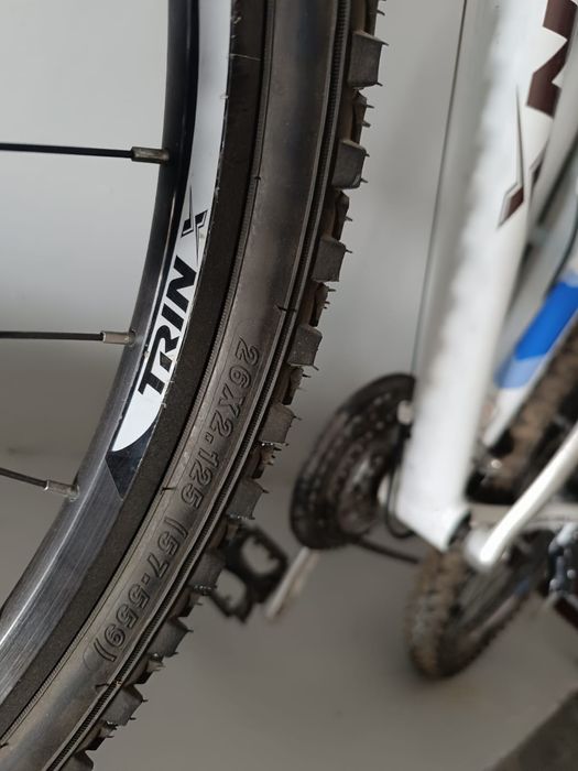 Велосипед с новой резиной