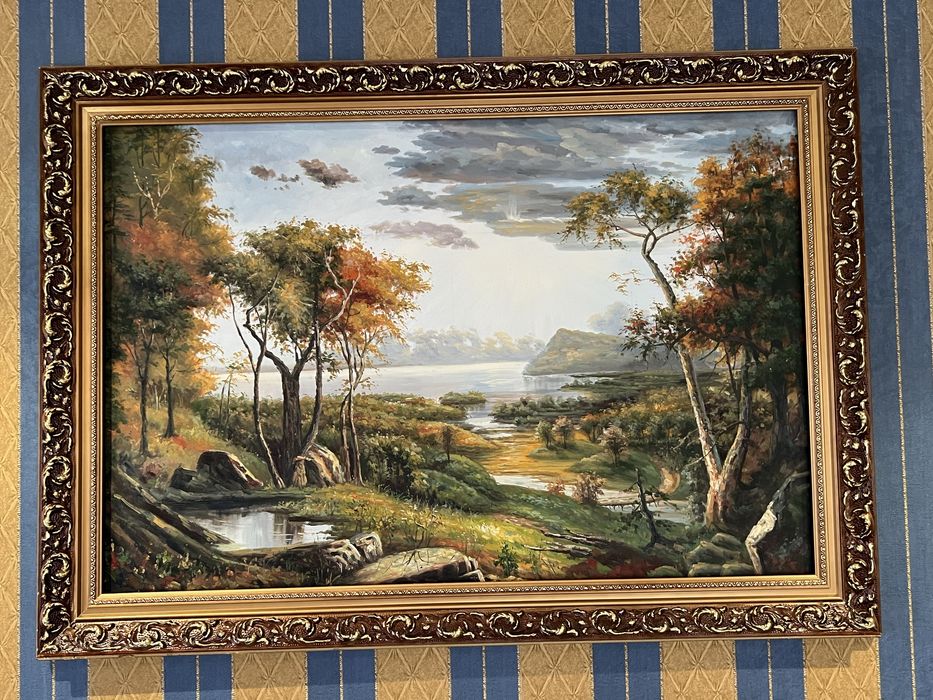 Продам картину осенний пейзаж