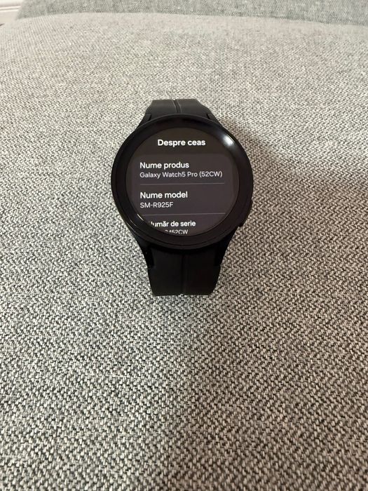 Samsung Galaxy Watch 5 Pro, 45mm, LTE, Black Titanium