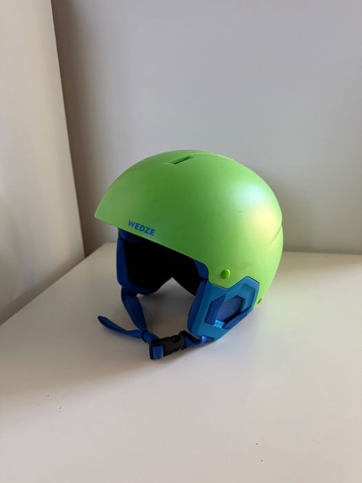 Casca Ski WEDZE verde pentru copii