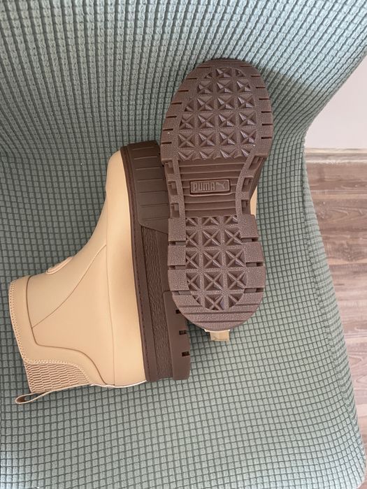 Ghete Puma,din piele,marime35,5