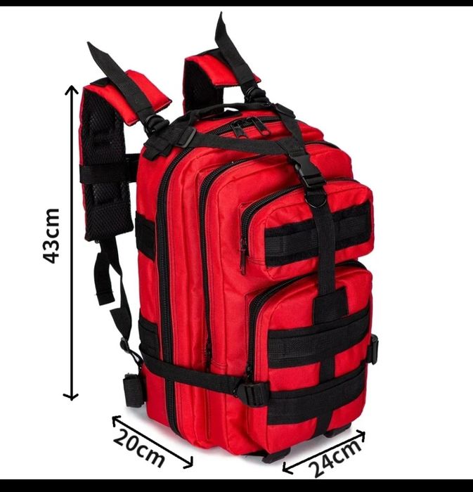 Раница червена нова