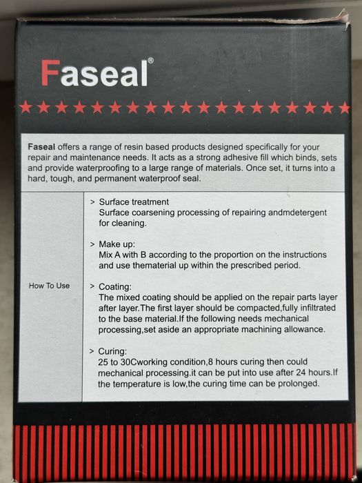 Sudură rece profesională Faseal