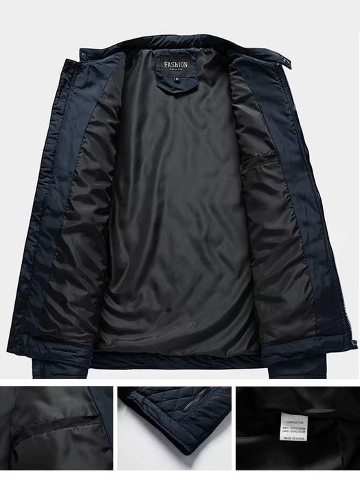 Мъжко пролетно-есенно яке FASHION висок клас размер 2XL