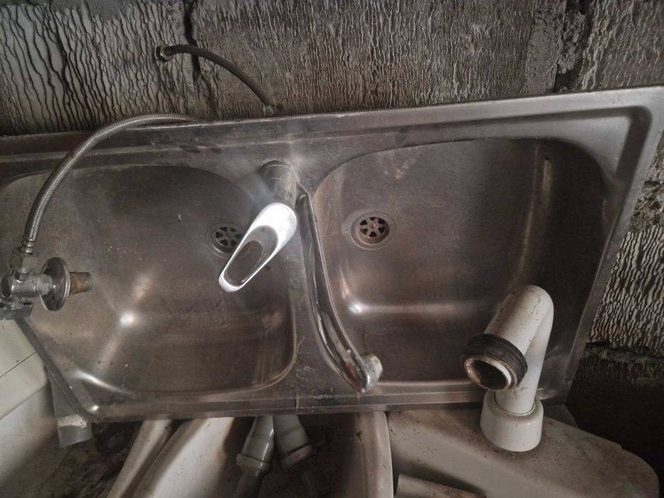 Chiuveta inox dubla