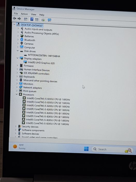 Laptop Hp ProBook 440 G6 - i5-8265U/ Ssd 256 / 8gb  Ram