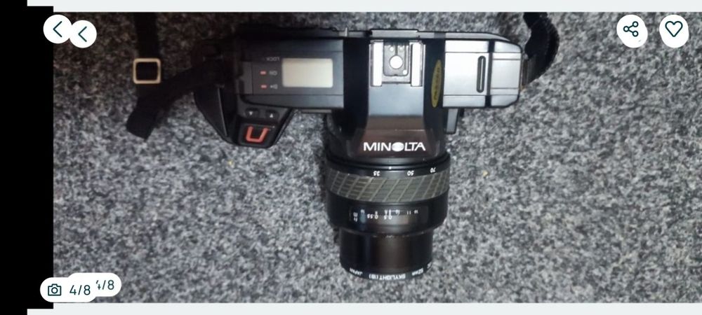 Aparat foto Minolta 5000AF obiectiv Exacta + filtru Hoya