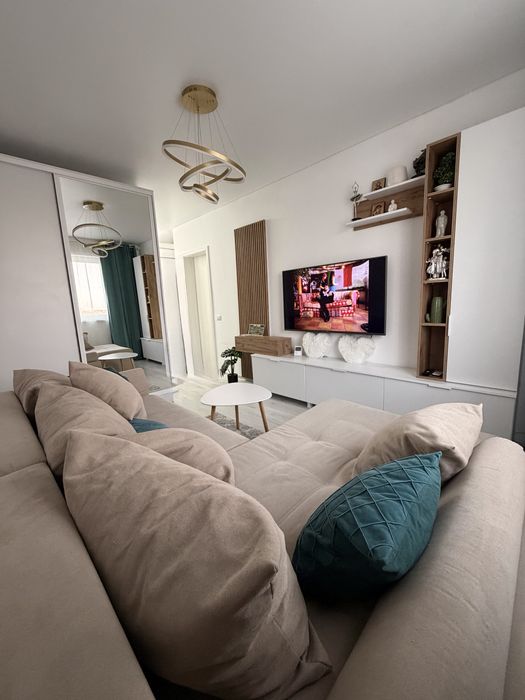 Garsonieră modernă, complet mobilată și utilată | Pollux Residence | Bloc 2024 | Chiajna
