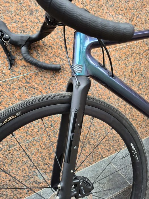 Bicicleta Gravel Carbon Rondo Ruut CF1  GRX ocean blue size M