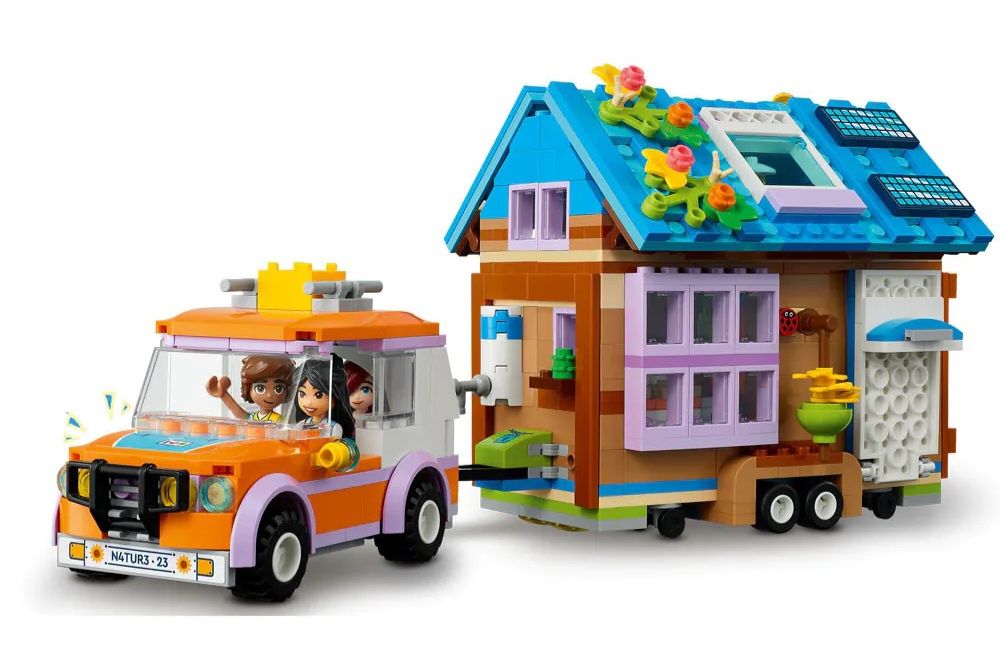 Lego Friends Мобилна къща и магазин за чай с мехурчета