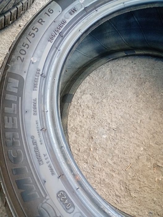 Топ състояние 4бр 205/55/16 Michelin P4 dot0323