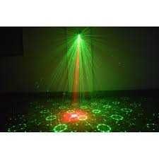 Proiector de lumini disco,RGB, 8W, LASER+LED,cu telecomanda,nou