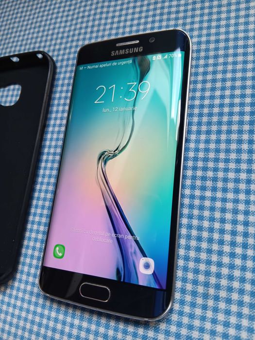 telefon Samsung S6 edge, perfect functional,baterie ca noua