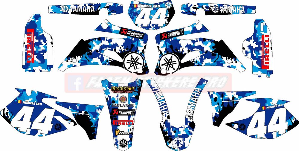 Stickere Grafice Enduro Cross atv ktm husqvarna honda Yamaha copii