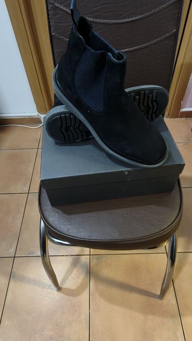 Ghete Musette piele întoarsă