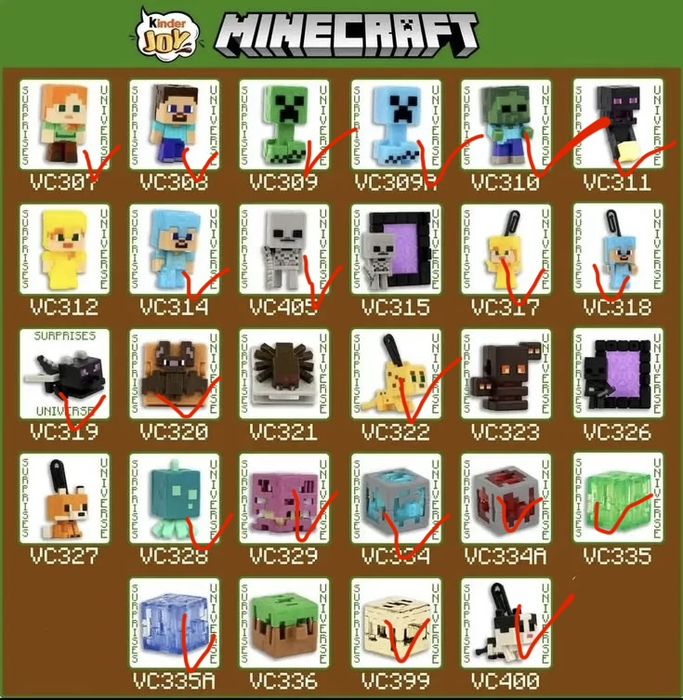 Kinder Joy Minecraft
