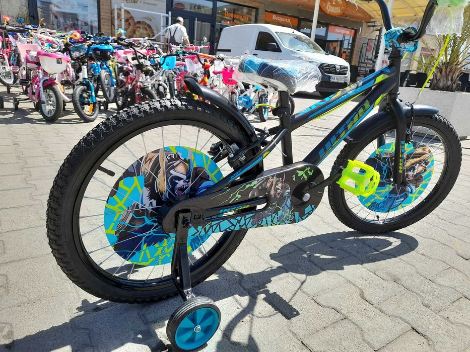 CROSS Велосипед 20" Ultra Kiddy черен