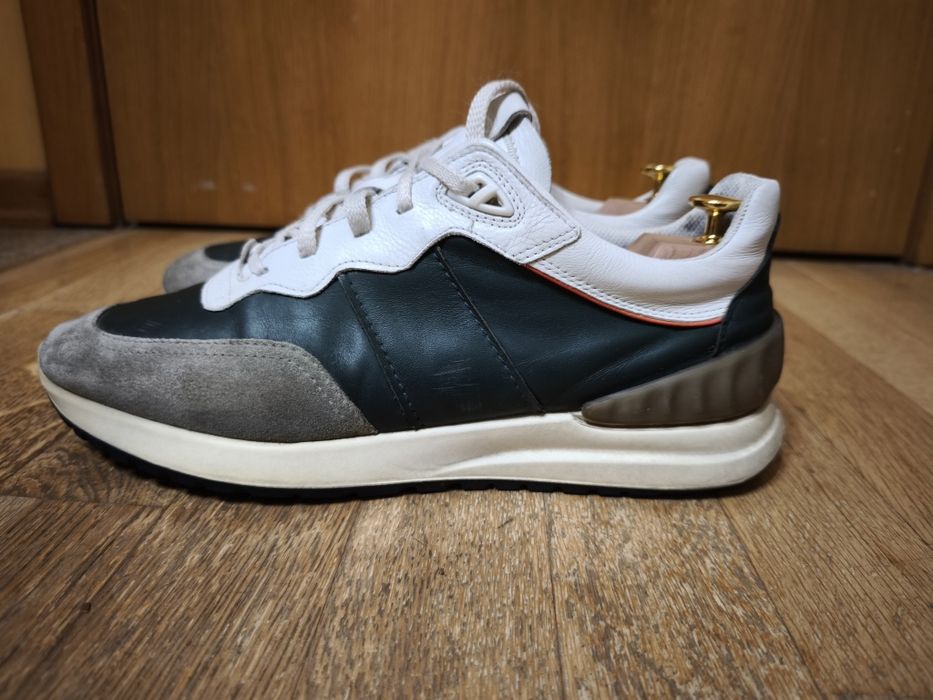 Мъжки кожени ортопедични кецове ECCO – №46