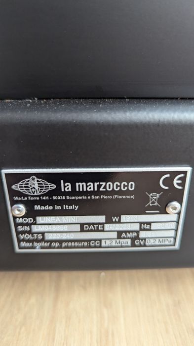 La marzocco Linea Mini