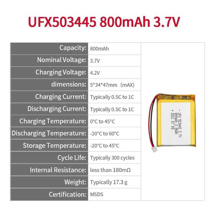 Sisteme de copiat - Baterie 800mAh - GSM Box – Putere Fiabilă