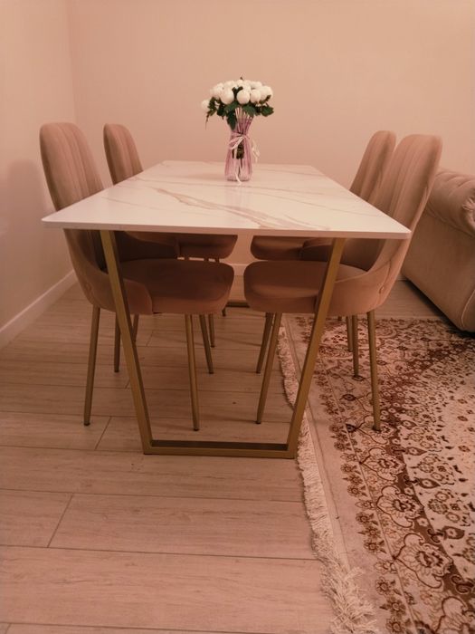 Стол камень мраморный